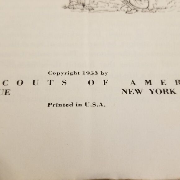 Vintage boy scouts a guide to camping paperback book 1953 - Picture 5 of 5
